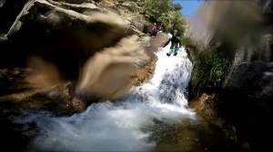 Barranquismo Madrid EL Jerte Papuos tobogan