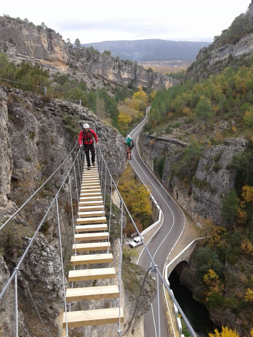 Vía ferrata de Priego Puente