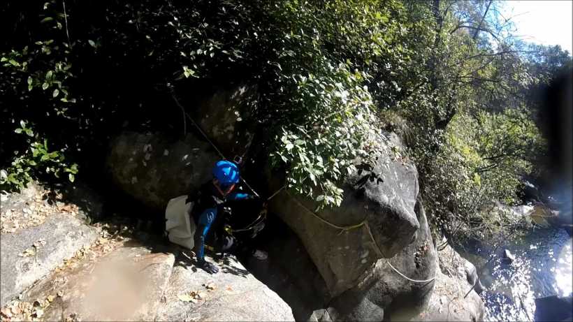 Barranquismo Madrid Arbillas pasamanos