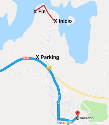 Plano via ferrata de sacedon