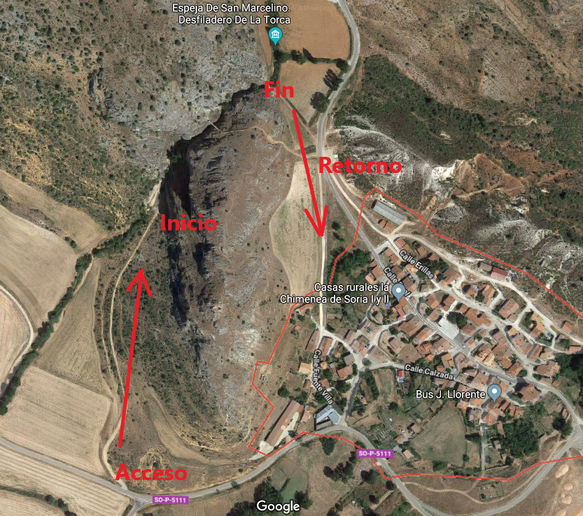 Accesos pasarela espeja