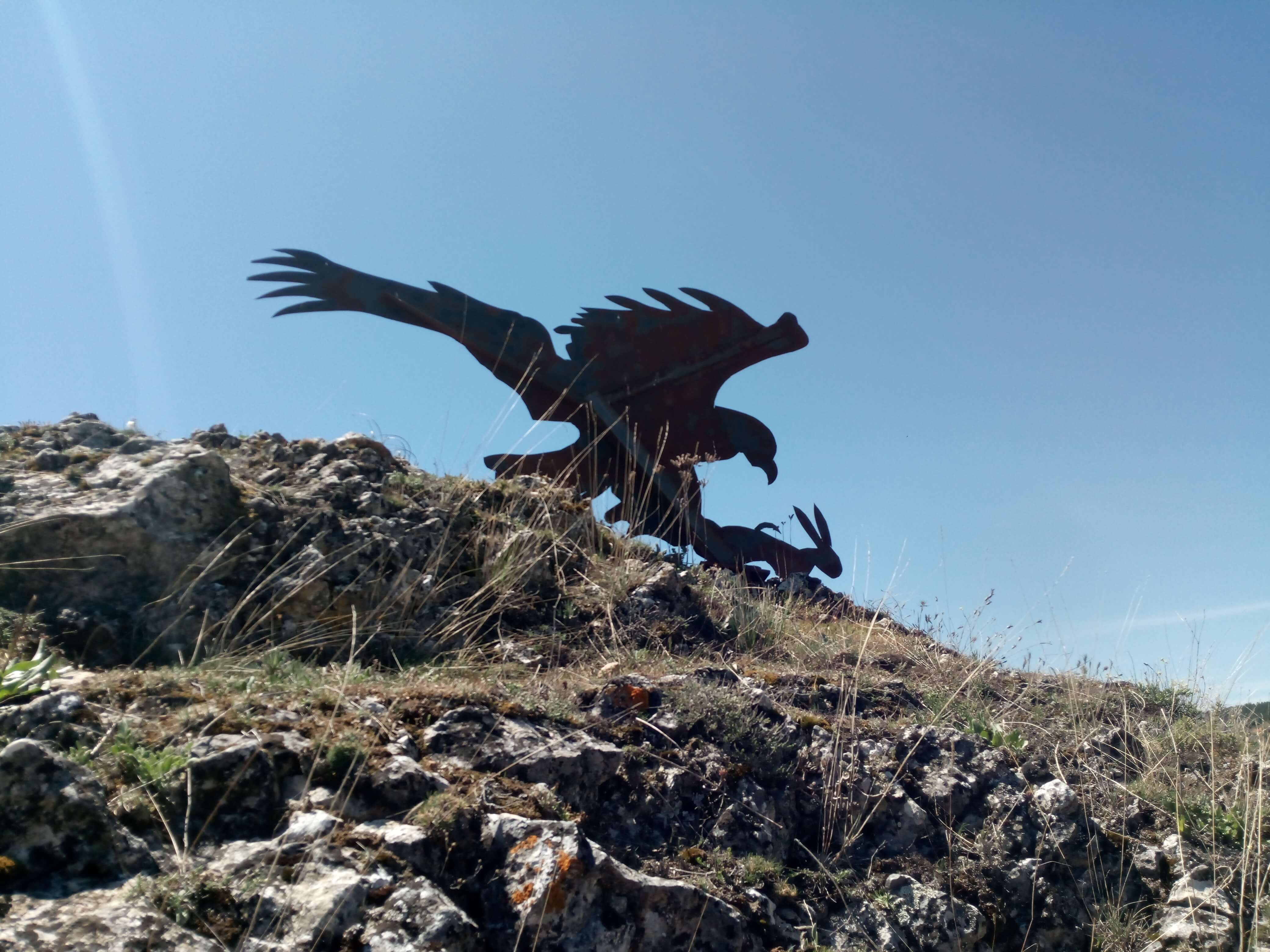 Inicio de la Ferrata de Huerta del Rey