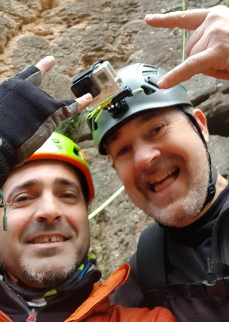 Expertos en barranquismo