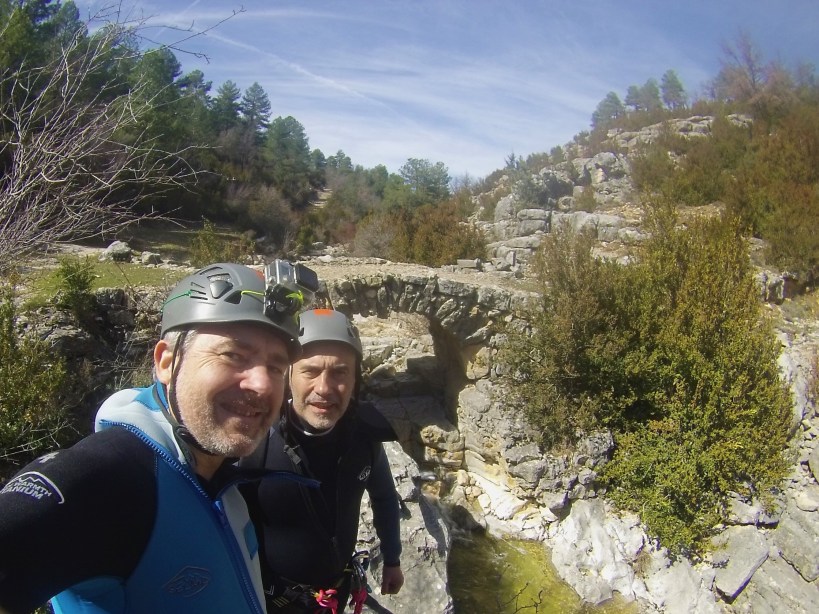Puente donde se inicia el barraco