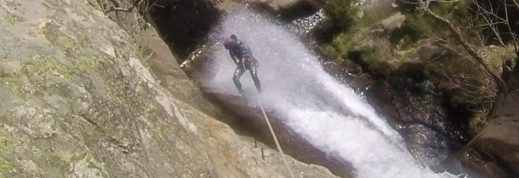 Barranquismo en Somosierra a 90km de Madrid