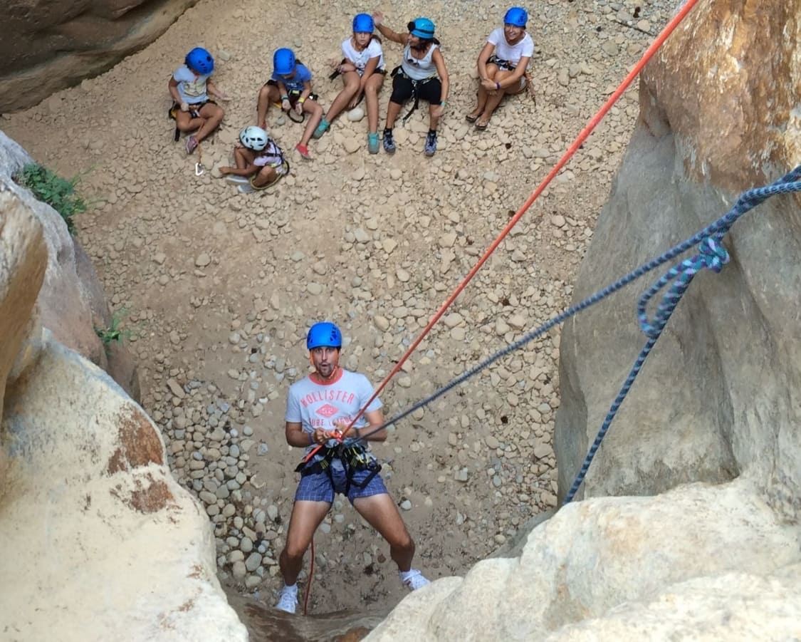 Barranquismo en Portilla a 180 km de Madrid