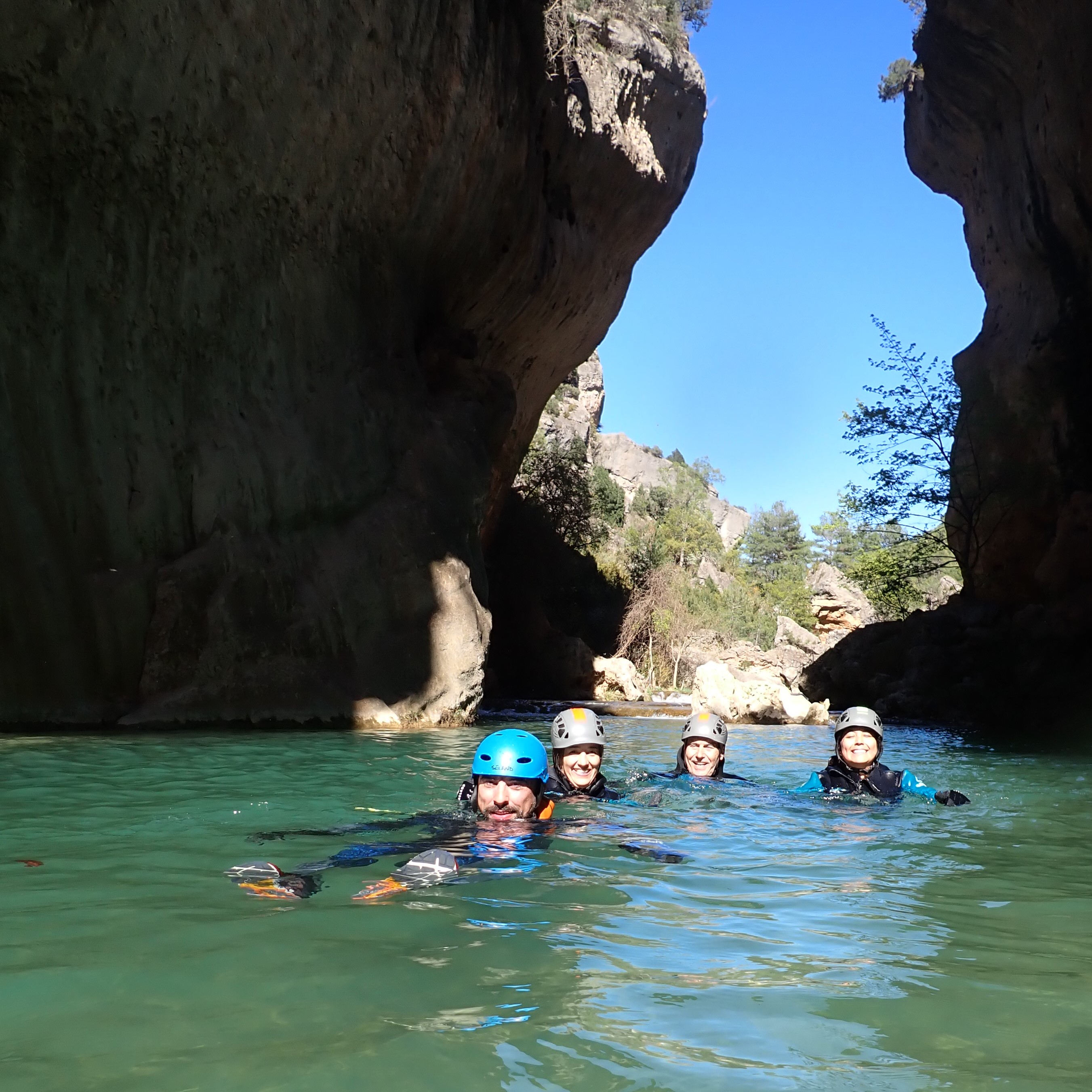 Nadando en el Ventano del Diablo